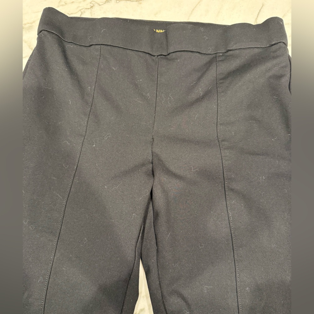 Anne Klein Black Pull On Ponte Riding Pants Stretch Comfort Waist XL - Picture 13 of 16
